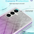 thumbnail image 3 of Dteck Built-in Screen Protector Case for Samsung Galaxy S24,Compatible with Mag-Safe Slim TPU+PC Full-Body Stylish Shockproof Protective Cover,Purple, 3 of 7