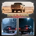 thumbnail image 3 of Tailgate Light Bar, for Pickup Trailer SUV RV Van Full Function Red Brake White Reverse Amber Turn Signal Double Flash Light No Drill Install, 3 of 7