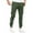 Green*, variant on RUTAYY Men's Pants Sports Solid Color with Pocket Slim Fit Daily Wear Classic Trendy Trousers