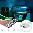 thumbnail image 5 of 32.8ft LED Strip Lights, RGB 5050 LED Strips with Remote Controller, Color Changing Tape Light with 12V Listed Adapter for Bedroom, Room, Kitchen, 5 of 8