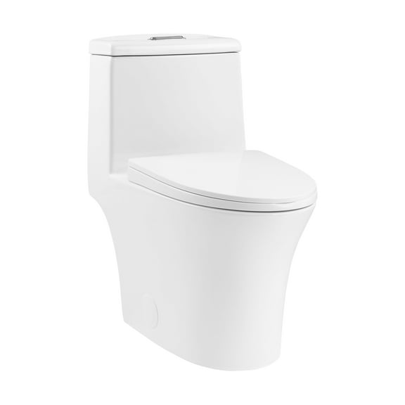 Poitiers One Piece Elongated Dual Flush Toilet 1.1 / 1.6 gpf