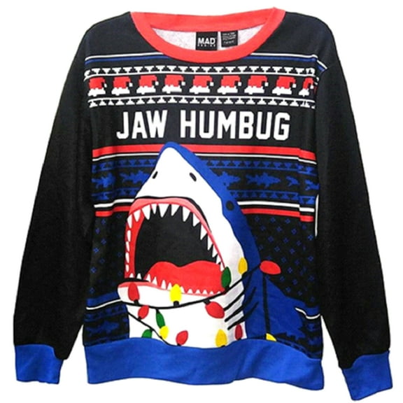 Jaw Humbug Long Sleeve Big Boy's Long Sleeve Top (Medium 10/12)