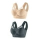 thumbnail image 1 of Conjunto de 2 sujetadores sin tirantes de encaje para mujer - Dobladillo lateral fino, ajustable, nailon/spandex, todas las estaciones, 1 of 3