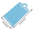 thumbnail image 2 of Plastic Rectangle Washboard Clothes Washing Board 315mm Length Light Green, 2 of 4