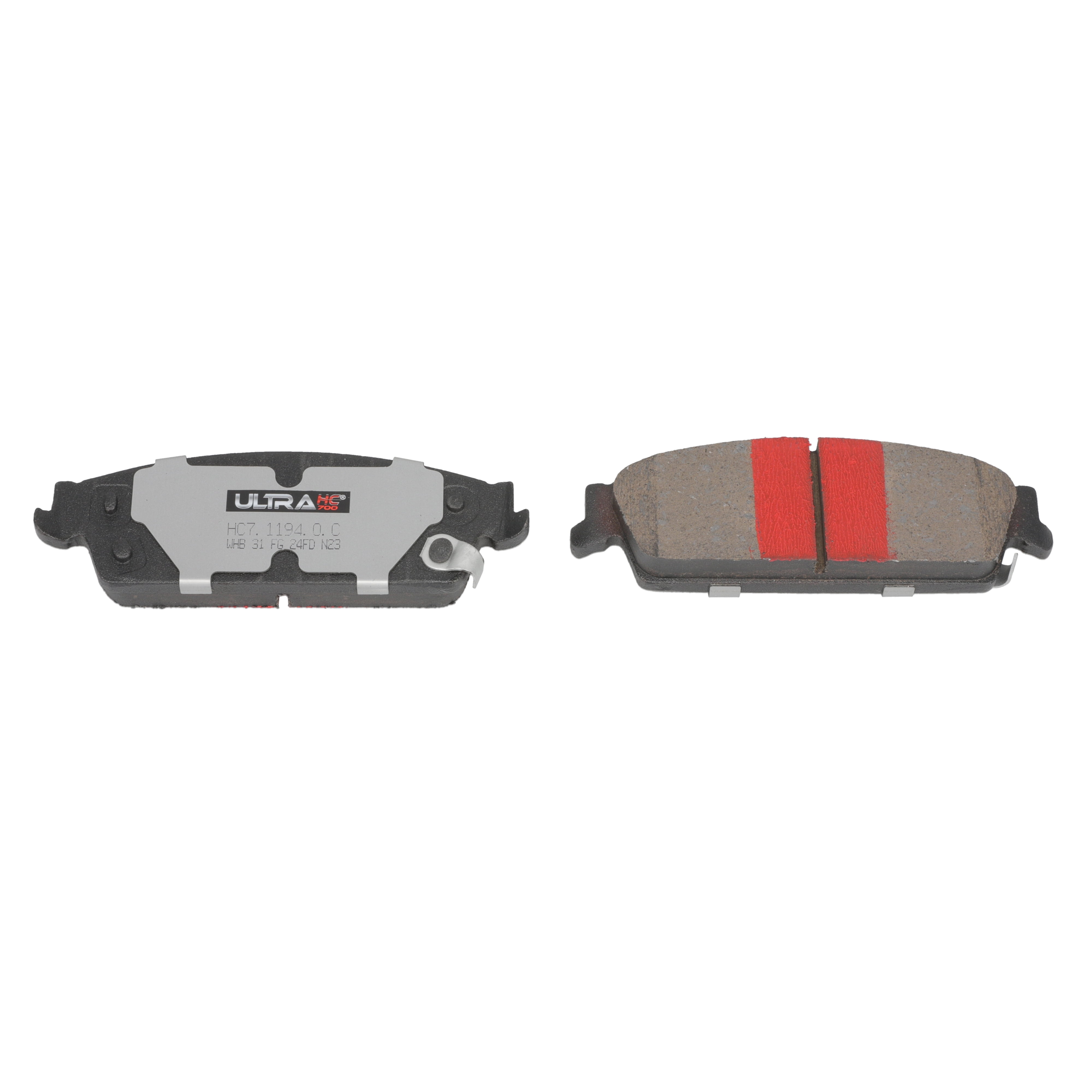 UltraHC 700 Brake Pad Set, Rear HC7.1194.0.C, Chevrolet Silverado 1500 2013-2007