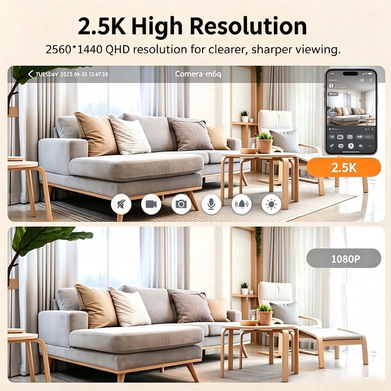 ieGeek 2.5K WiFi Pet Camera with 360° Pan & Tilt photo 3