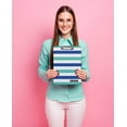 thumbnail image 5 of Printtoo Personalized Clipboard For Students Classroom School and Office Use Hardboard Letter Size w/ Low Profile Clip w/ Free Marker & Eraser,Stripes-9x12.5 Inch, 5 of 8