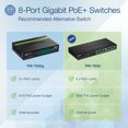 thumbnail image 2 of TRENDnet  TPE-TG83, 8-Port Gigabit PoE+ Switch, 2 of 7