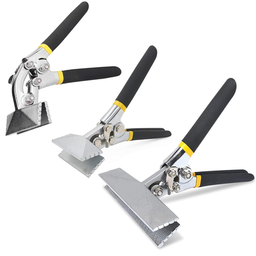 Sheet Metal Bending Pliers 80Mm/Elbow 80Mm/150Mm Straight Handle Hand Seamer Crimping Folding Tool Multifunctional C Smile Home