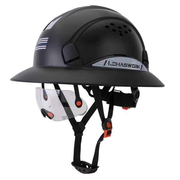 Hard Hat LOHASWORK, construcción de ala completa, aprobado por la OSHA