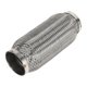 thumbnail image 1 of Tubo flexible de escape para automóvil Unique Bargains de 2.59 pulgadas de diámetro exterior, tubo de escape trenzado flexible, tubo flexible universal, tono plateado, 1 pieza, 1 of 1