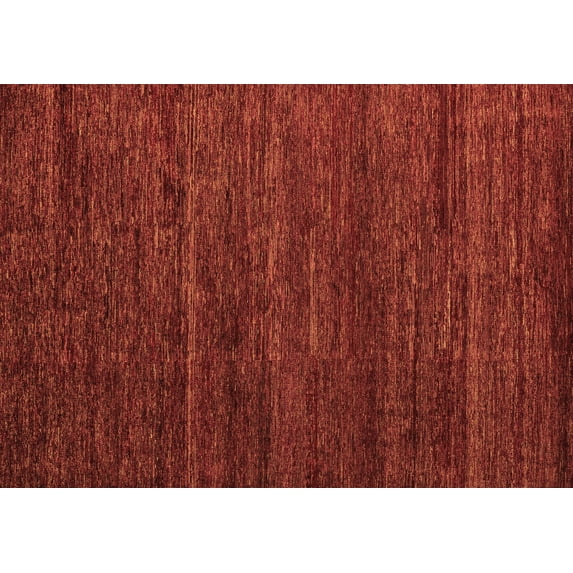 Ahgly Company Indoor Rectangle Abstract Brown Modern Area Rugs, 6' x 9'