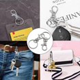 thumbnail image 2 of 60pcs Keychains Key Ring, Metal Key Ring Clip Swivel Lobster Holder Keychain Lobster Clip for Hanging Crafts Jewelry, 2 of 5