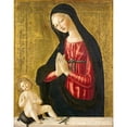 thumbnail image 3 of Landi, Neroccio de'' 20x24 Black Modern Framed Museum Art Print Titled - Virgin and Child with a Goldfinch, 3 of 5