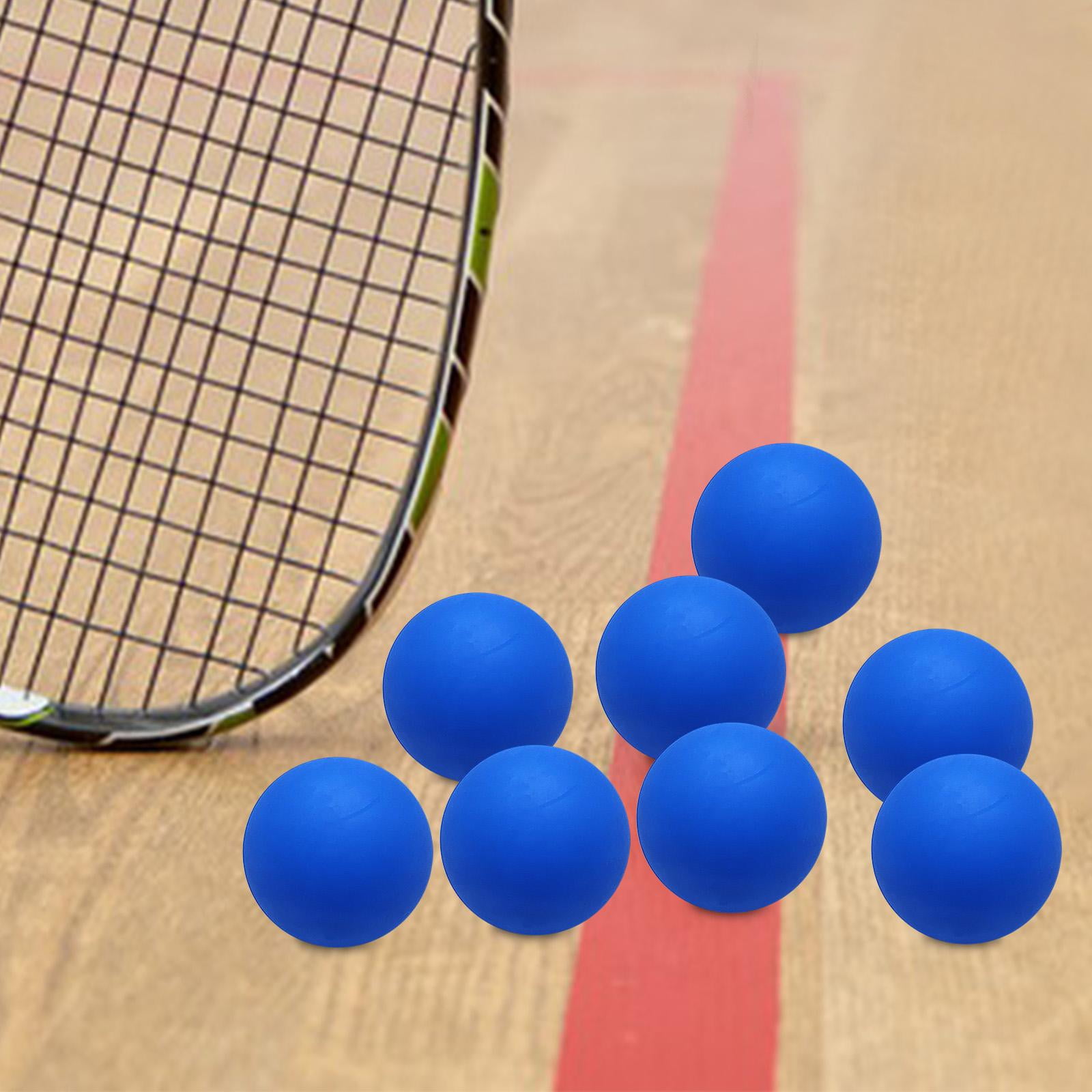 kesoto 8Pcs Reaction Balls, Exercise Balls, Funny, Rubber Wall Balls Elastic Reaction Training Balls for Home Outdoor, Indoor Blue