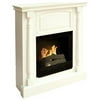 Carter Gel Fuel Fireplace, Antique White