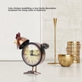 thumbnail image 1 of Fyydes European Retro Style Chicken Shaped Iron Clock Desk Table Clock Home Ornament Craft Gifts,Retro Desk Clock,Iron Clock, 1 of 8
