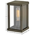 thumbnail image 2 of 12190OZ Hinkley Lighting Beckham - 8W 1 LED Outdoor Extra Small Wall Lantern-10 Inches Tall and 6 Inches Wide-Oil Rubbed Bronze Finish, 2 of 10