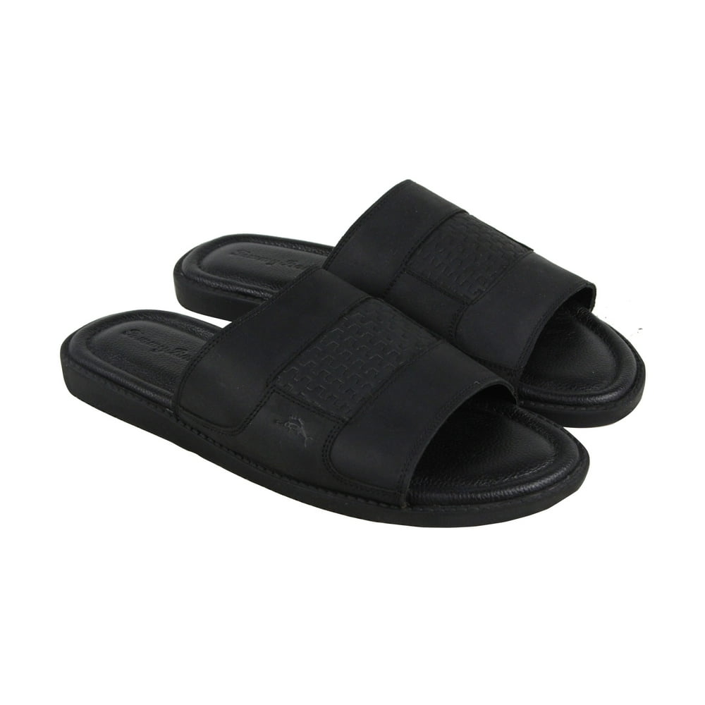 tommy bahama men's leather flip flops