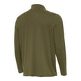 thumbnail image 3 of Men's Antigua Olive Stanford Cardinal Reprocess Quarter-Zip Top, 3 of 3