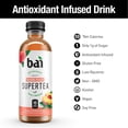thumbnail image 4 of 1 Pack | Bai Iced Tea, Narino Peach, Antioxidant Infused Supertea, Crafted With Real Tea (Black Tea, White Tea), 18 Fluid Ounce Bottles, 12 Count & 3x 16oz Plastic Cup with Strawless Sip-Lid, 4 of 5