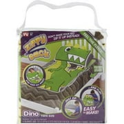 ZIPPY SACK DINO TWIN SIZE MAKE YOUR BED WITH ONE ZIP