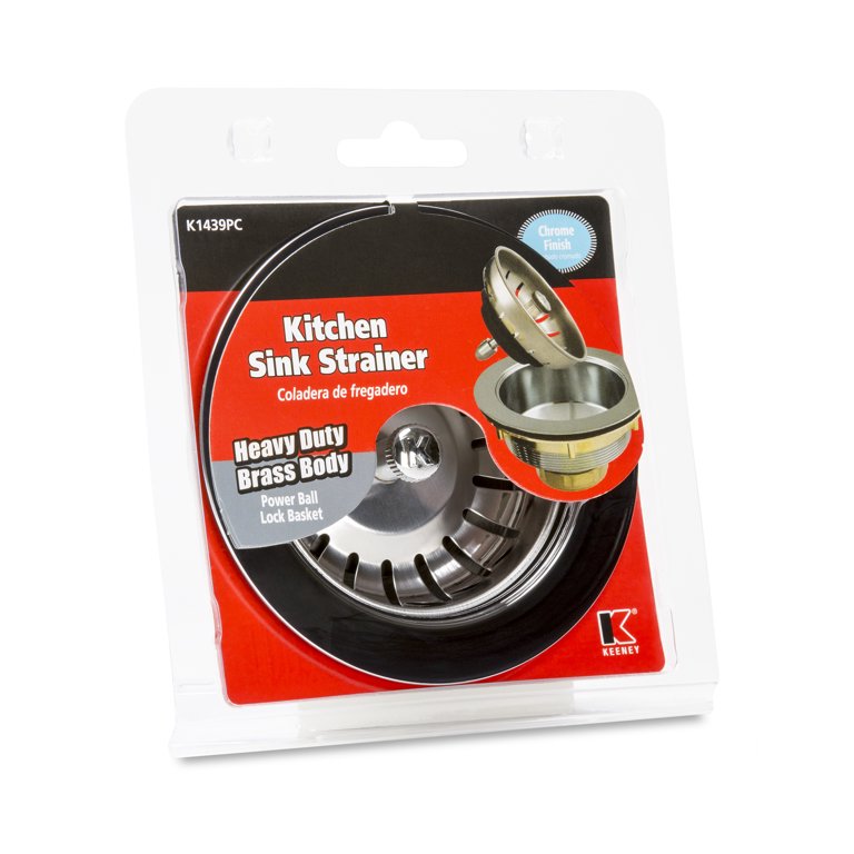 petrikukun0501 様 Keeney K1439PC Heavy Duty Kitchen Sink Strainer with Power Ball