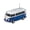 BLUE, variant on WSTER WS-267 Car Portable Bluetooth Speaker with LED AUX USB FM Rechargeable
