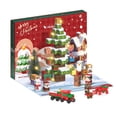 thumbnail image 1 of Feltree Magnetic Christmas Countdown Calendar Building Blocks - 24-Day Advent Toy for Kids Educational Gift with Safe Non-Toxic Design, 1 of 6