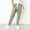 Green, variant on Cargo Pants Women Corduroy Pants For Women Checkered Loose Fit Christmas Teacher Elastic Waist Winter Palazzo Pant For Clearence