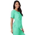 thumbnail image 6 of Adar Universal Sweetheart V-Neck Top - 628 - Mint - L, 6 of 8