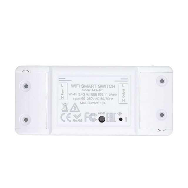 Interruptor Inteligente, Módulo de interruptor Inteligente Resistente Al FUEGO Protección Contra Sobrecarga de Soporte Control de Voz 220W 10A Multi Uso Práctico 90-250V PARA