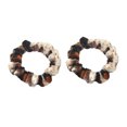 thumbnail image 4 of Juego de 2 bandas para el cabello de leopardo, bandas para el cabello, suaves, Sunnimix Gomas para el pelo con estampado de leopardo, 4 of 6