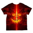 thumbnail image 2 of Halloween Intergalactic Pumpkin of Doom All Over Toddler T Shirt, 2 of 2