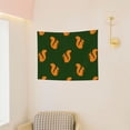 thumbnail image 3 of Kdxio Bold Squirrel Silhouettes Wall Hanging Tapestries Banner For Bedroom College Dorm Home Living Room Party Decor 29X37 In, 3 of 8