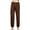 Coffee, variant on Men's Drawstring Sweatpants Pajama Pants Knit Cotton Lounge Bottoms Button Fly Gray