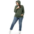 thumbnail image 2 of Athletic Works Women'sPlus Lightweight Zip-Up Hoodie Jacket, Size 1X-5X, 2 of 11