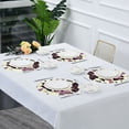 thumbnail image 7 of 15.4inch Round Placemats, DIY Printing Design, Suitable for Kitchen, Table Party Decoration Beautiful Butterfly, 7 of 7