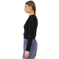 thumbnail image 2 of SUÉTER PARA MUJER QUARRY DE PUNTO CON BOTONES, 2 of 4