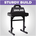 thumbnail image 3 of Liquid Stands Piano Bench Adjustable Stool – Music Keyboard Bench Seat for Piano Keyboard Stand with Black Padded Cushion for Musicians Piano Stool Chair (Mesh Fabric), 3 of 7