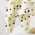 thumbnail image 6 of HFHAPW Baby Toddler Girl Boys Funny Graphic Long Sleeve Pajamas 2 Piece Pjs Set Top and Pants Fall Winter Sleepwear Jammies, 6 of 6
