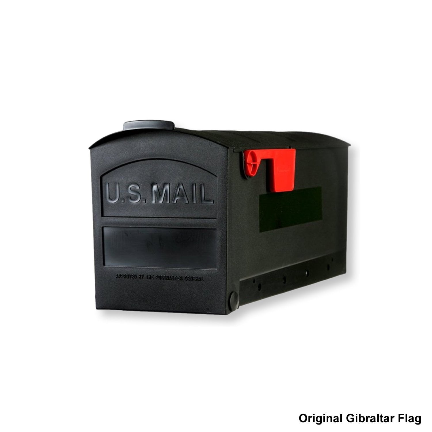 Replacement Flag for Rubbermaid Large Capacity Mailbox-Snap Fit Red Plastic