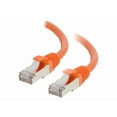 thumbnail image 1 of C2G 5ft Cat6 Ethernet Cable - Snagless Shielded (STP) - Orange - Patch cable - RJ-45 (M) to RJ-45 (M) - 5 ft - screened shielded twisted pair (SSTP) - CAT 6 - molded, snagless, stranded - orange, 1 of 4
