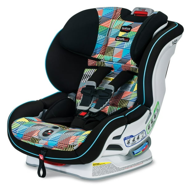 Britax Boulevard Clicktight Anti Rebound Bar Convertible Car Seat Stayclean Gray