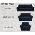 thumbnail image 3 of CUBRE SALAS IMPERMEABLE SET 3 PIEZAS TAUPÉ, 3 of 3