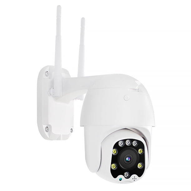 Cámara IP Irfora Cámara de seguridad de 2MP para exteriores, vista de 360 ° 1080P WiFi Cámara de vigilancia para el hogar con visión nocturna en color, audio bidireccional, detección de movimiento, a Irfora Cámara IP