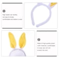 thumbnail image 3 of BRIGHTFUFU 2 set creativo disfraz de conejo de peluche accesorios de decoración de fiesta de Pascua diadema de conejo, 3 of 7