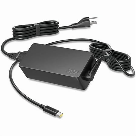 xzyuan 65W USB C Laptop Charger for Lenovo Thinkpad X1 Carbon T470 T480 T490 T590 E580 E590 E595 Yoga IdeaPad Chromebook Power Supply Adapter Cord 20V 3.25A
