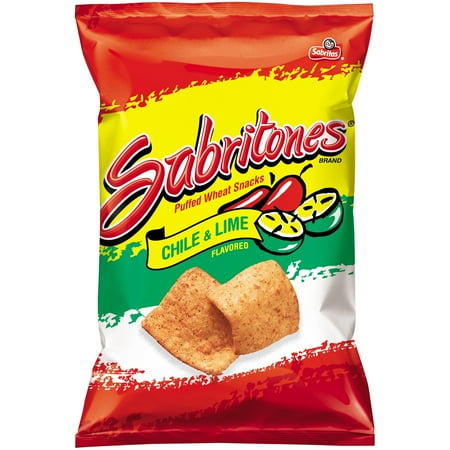 Sabritones Lime & Chile Puffed Wheat Snack 2 oz. Bag