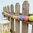 thumbnail image 6 of 70.8 Inch Easter Egg Garland, Cute Egg Ornaments Hanging String, Colorful Easter Decoration for Mantel Fireplace Window Indoor Outdoor, 6 of 7